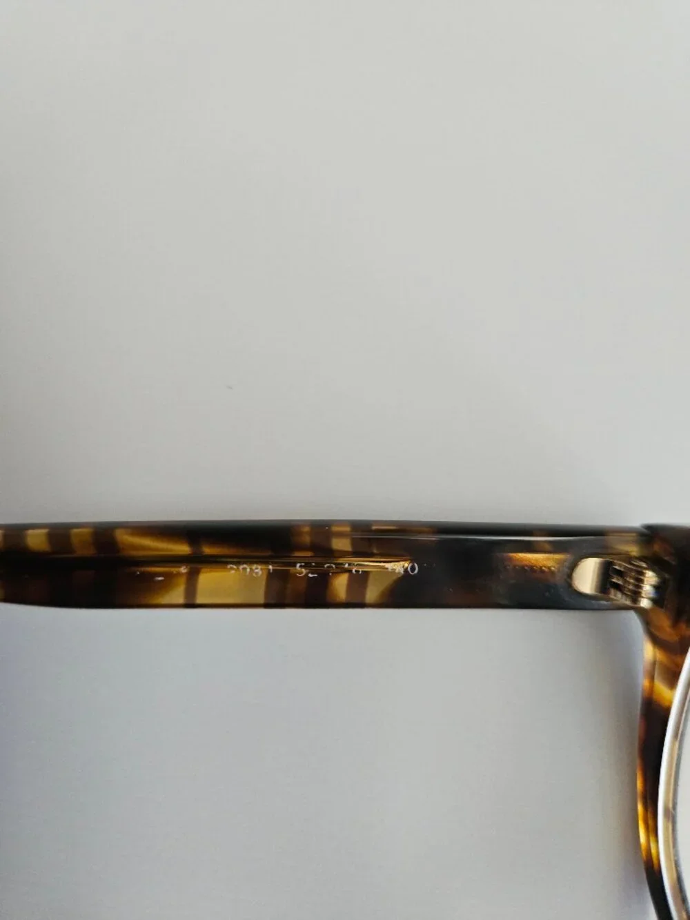 Burberry Esme glasses brown check tortoise 52-16-140 with case and cloth